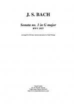 SONATA No.1 in G Major BWV1027