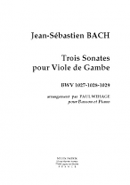 SONATAS I-III BWV1027-1029